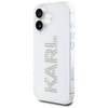 Karl Lagerfeld IML Rhinestones Logo iPhone 16 tok - Átlátszó - 0. kép
