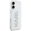 Karl Lagerfeld IML Rhinestones Logo iPhone 16 tok - Átlátszó - 2. kép
