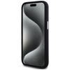 Karl Lagerfeld Szilikon Metal Script Logo iPhone 15 Tok - Fekete - 3. kép
