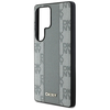DKNY bőr kockás mintás MagSafe tok Samsung Galaxy S25 Ultra - Szürke tok - 2. kép