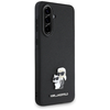 Karl Lagerfeld Saffiano tok K&C fém logóval Samsung Galaxy A36-hoz - Fekete tok - 1. kép