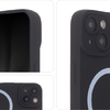 Silicone Soft Mag iPhone 16 Pro Max fekete tok - 1. kép