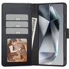 Tech-protect Wallet Galaxy S25 Edge fekete tok - 0. kép