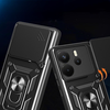 Tech-protect Camshield Pro Xiaomi Redmi Note 14 4G / LTE Matt Fekete tok - 0. kép