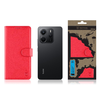 Tactical Field Notes fliptok Xiaomi Redmi Note 14 4G-hez, piros - 1. kép