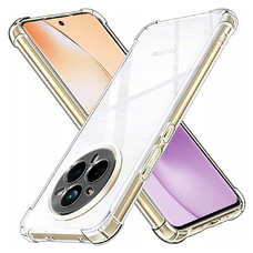  Techsuit - Ütésálló Átlátszó Szilikon - Realme 14 Pro - Átlátszó tok