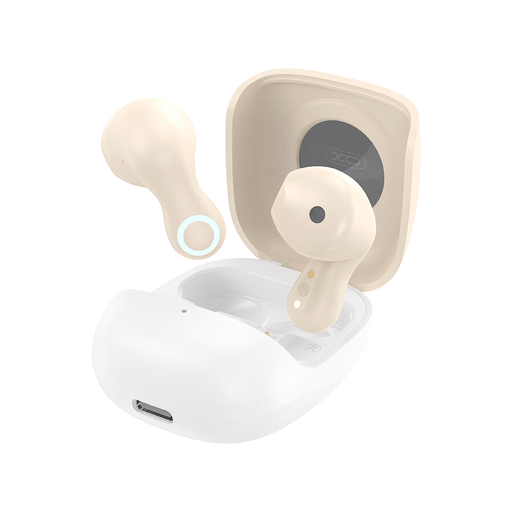 XO Bluetooth fülhallgató G28 TWS bézs