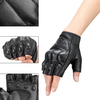 Rockbros 16220006003 L bőr motoros kesztyű - fekete - 2. kép