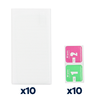 2,5D edzett üveg az Oppo Reno 13F 5G (Global) készülékhez 10 az 1-ben üvegfólia - 4. kép