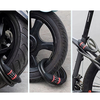 Rockbros RKS507-1BK biciklizár kombinációval 1.8 m - fekete - 3. kép
