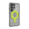 UAG Pathfinder Clear Magnet Bundle Mágneses tok és csuklópánt Samsung Galaxy S25 Ultra 5G - Neon szürke tok - 1. kép