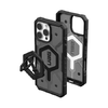 UAG Pathfinder Clear Magsafe Bundle tok mágneses gyűrűs tartóval iPhone 16 Pro Max - Fekete - 1. kép