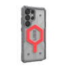 UAG Pathfinder Clear Magnet Bundle Mágneses tok és csuklópánt Samsung Galaxy S25 Ultra 5G-hez - Szürke/Piros tok - 1. kép