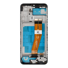 LCD kijelző SAMSUNG A03 A035G OEM kerettel (164mm)