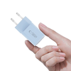 Tech-protect Ncm33w 2-port hálózati töltő Pd33w/qc3.0 Világoskék - 3. kép