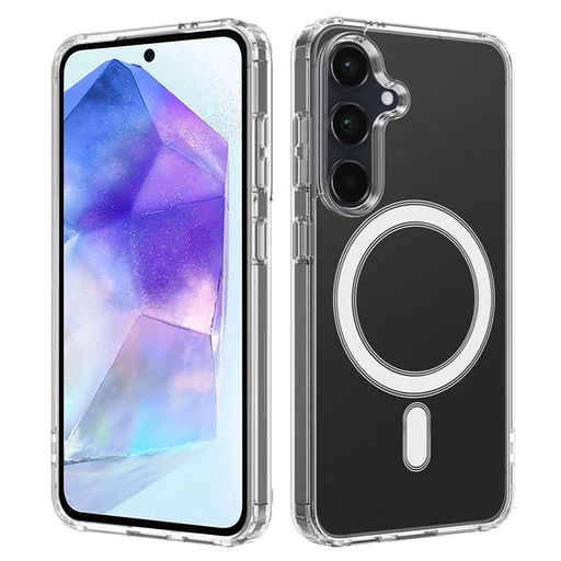 Techsuit - MagSafe Pro - Samsung Galaxy A55 5G - Átlátszó tok Techsuit - MagSafe Pro - Samsung Galaxy A55 5G - Átlátszó tok
