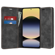  Techsuit - Kényelmes Borító - Xiaomi Redmi Note 14 4G - Fekete tok