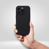 Szilikon 2mm tok iPhone 16 Plus-hoz, kompatibilis MagSafe-fel fekete - 2. kép