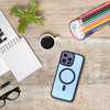 VARIETE MAG COVER tok az IPHONE 15 PRO MAX-hoz, kompatibilis a MagSafe-fel, sötétkék - 3. kép
