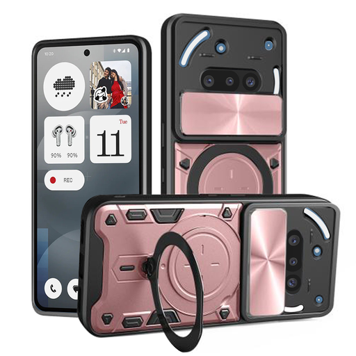Techsuit - CamGuard Pro - Nothing Phone (3a) - Rózsaarany tok Techsuit - CamGuard Pro - Nothing Phone (3a) - Rózsaarany tok