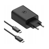 MOTOROLA eredeti töltő Type C + USB A 50W MC502 fekete bulk - 0. kép