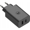 MOTOROLA eredeti töltő Type C + USB A 50W MC502 fekete bulk - 1. kép