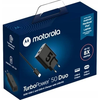 MOTOROLA eredeti töltő Type C + USB A 50W MC502 fekete bulk - 3. kép