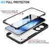  Techsuit - ColorVerse 360 Sorozat + Képernyővédő - Oppo Reno13 Pro - Lila tok - 4. kép