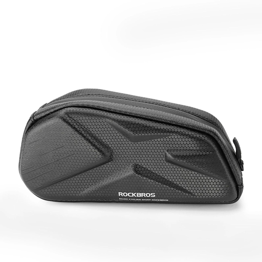 Rockbros kerékpártáska, merev, vázra, felső csőre, 1.4l - Fekete Rockbros kerékpártáska, merev, vázra, felső csőre, 1.4l - Fekete