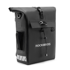 Rockbros biciklis táska hátizsák funkcióval, vízálló, sisaktartóval 18l - Fekete