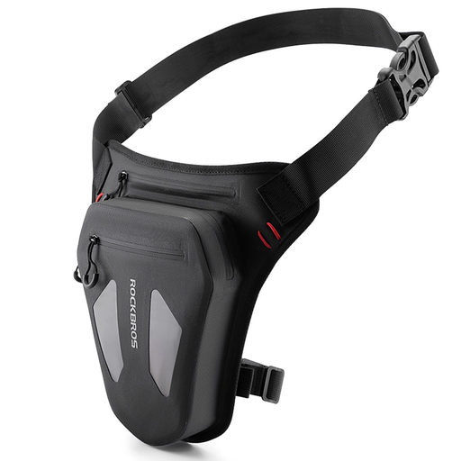 Rockbros Motoros Táska Lábra, Combhoz, Derékra, Vállra - Fekete Rockbros Motoros Táska Lábra, Combhoz, Derékra, Vállra - Fekete