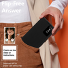 Tech-protect Smart Wallet Galaxy S25 Edge Matt Fekete tok - 2. kép