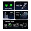  Ugreen - Vezeték nélküli Power Bank Uno PB572 (45327) - MagSafe, Gyors töltés, TFT kijelző, Állvány, 10000mAh, USB-C, 20W, 5V/3A - Szürke - 4. kép