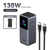  Ugreen - Power Bank PB721 (35524B) - digitális kijelzővel, gyorstöltés, 20000mAh, USB, 2x Type-C, 130W, QC, PD, 5V/3A - Szürke - 1. kép
