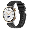  Techsuit - 18 mm-es óraszíj (W075) - Huawei Watch GT 4 41 mm - Fekete - 0. kép