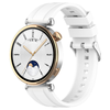  Techsuit - 18 mm-es óraszíj (W075) - fehér - Huawei Watch GT 4 (41 mm)/W1/Honor Watch S1/Garmin Venu 2S/Vivoactive 4S - 0. kép