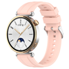  Techsuit - 18mm-es óraszíj (W075) - Huawei Watch GT 4 (41mm)/W1/Honor Watch S1/Garmin Venu 2S/Vivoactive 4S - Rózsaszín - 0. kép