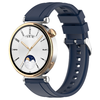  Techsuit - Óraszíj 18mm (W075) - Huawei Watch GT 4 (41mm)/W1/Honor Watch S1/Garmin Venu 2S/Vivoactive 4S - Tengerészkék - 0. kép