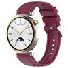  Techsuit - 18 mm-es óraszíj (W075) - Huawei Watch GT 4 (41 mm)/W1/Honor Watch S1/Garmin Venu 2S/Vivoactive 4S - Bordeaux - 0. kép