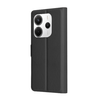  Techsuit - Bőrtok - Xiaomi Redmi Note 14 4G (164,84 x 78,15 x 8,16 mm) - Fekete tok - 3. kép