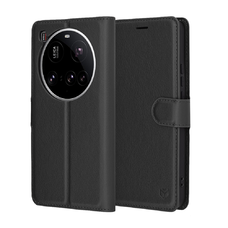  Techsuit - Bőr Tok - Xiaomi 15 Ultra - Fekete tok