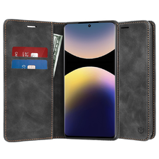  Techsuit - Kényelmes Borítás - Xiaomi Redmi Note 14 Pro 5G / Poco X7 - Fekete tok