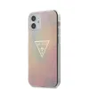 iPhone 12 min Guess GUHCP12SPCUMCGG01 TD PC/TPU Gold Triangle 01 tok pink thumbnail