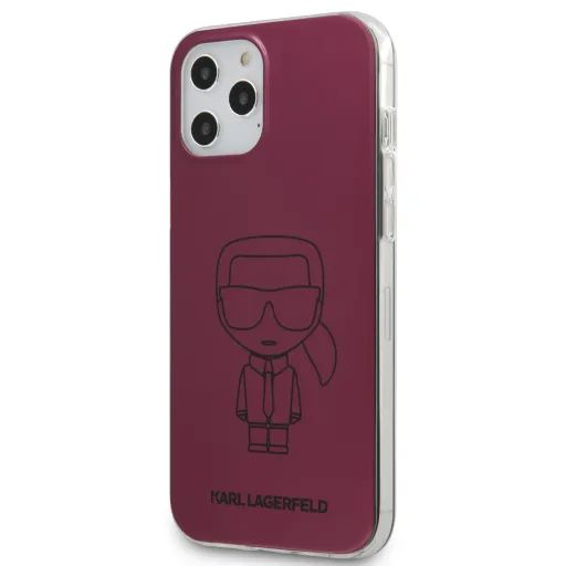 iPhone 12 Pro MAX Karl Lagerfeld KLHCP12LPCUMIKPI Metallic Iconic TPU/PC tok pink iPhone 12 Pro MAX Karl Lagerfeld KLHCP12LPCUMIKPI Metallic Iconic TPU/PC tok pink