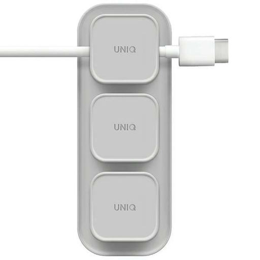 Uniq Pod Mag mágneses kábelrendező + alap szürke/törtfehér