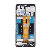 LCD kijelző + Érintőegység + Előlap Samsung A065 Galaxy A06 Fekete (Szerviz Csomag), - 0. kép