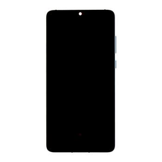 LCD Kijelző + Érintőegység + Előlap (Ujjlenyomat nélkül) Huawei P30 Aurora Blue (Szervizcsomag)