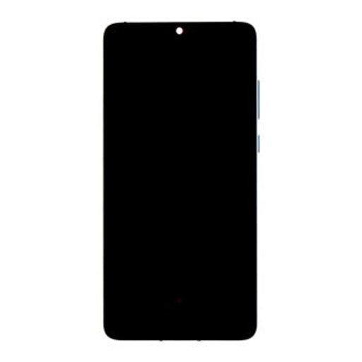 LCD Kijelző + Érintőegység + Előlap (Ujjlenyomat nélkül) Huawei P30 Aurora Blue (Szervizcsomag)
