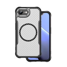 Defender Carbon Mag tok iPhone 16e fekete tok