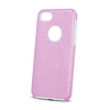 Csillogó 3in1 tok iPhone 16e pink tok - 1. kép